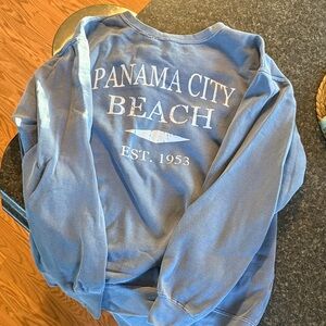 Comfort Colors Blue Panama City Beach Sweatshirt